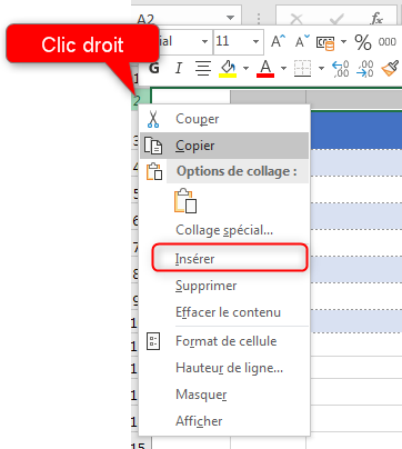 Formater feuilles et classeurs